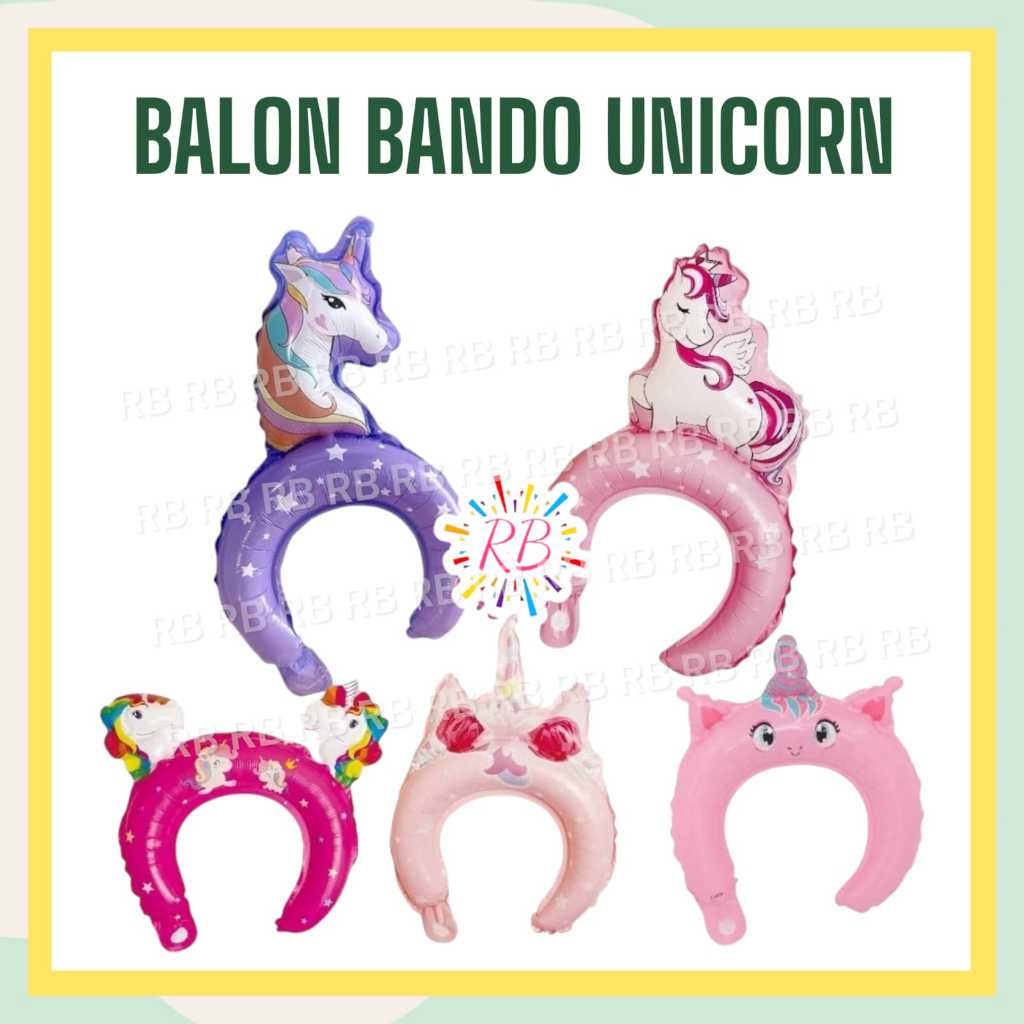Balon Unicorn / Balon Bandon Unicorn