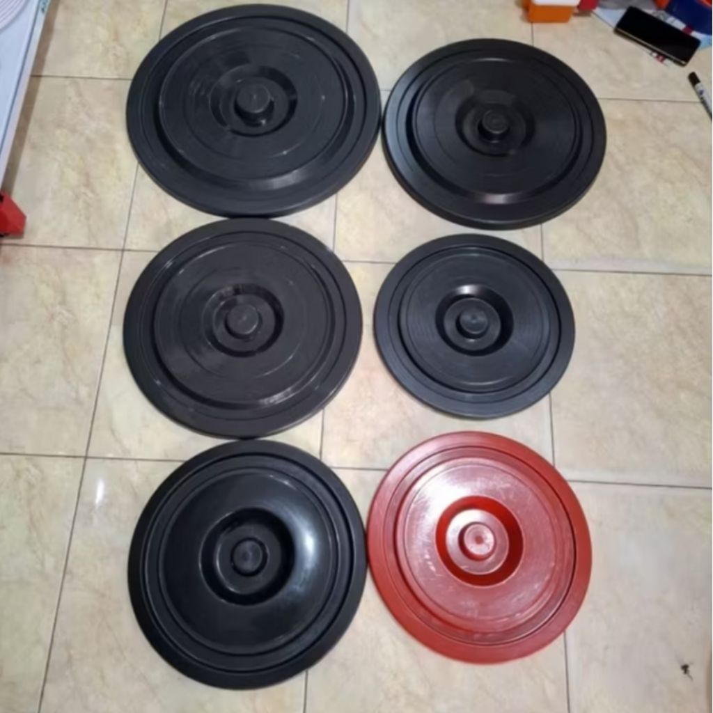 Tutup ember plastik/Tutup ember 30,40,50,60 liter hitam(TUTUP NYA SAJA)
