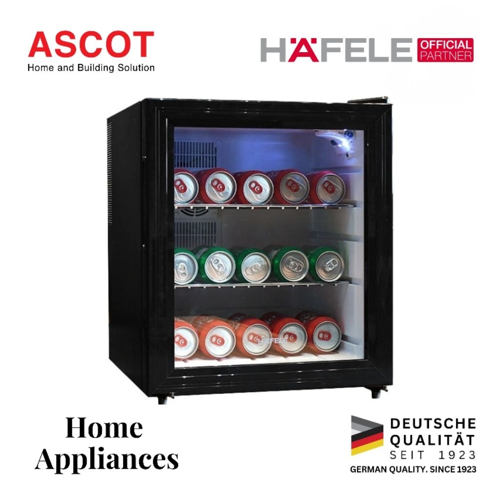 Hafele Denali Mini Bar Medan - Showcase Kulkas Mini Model Thermal Fridge 42 liter