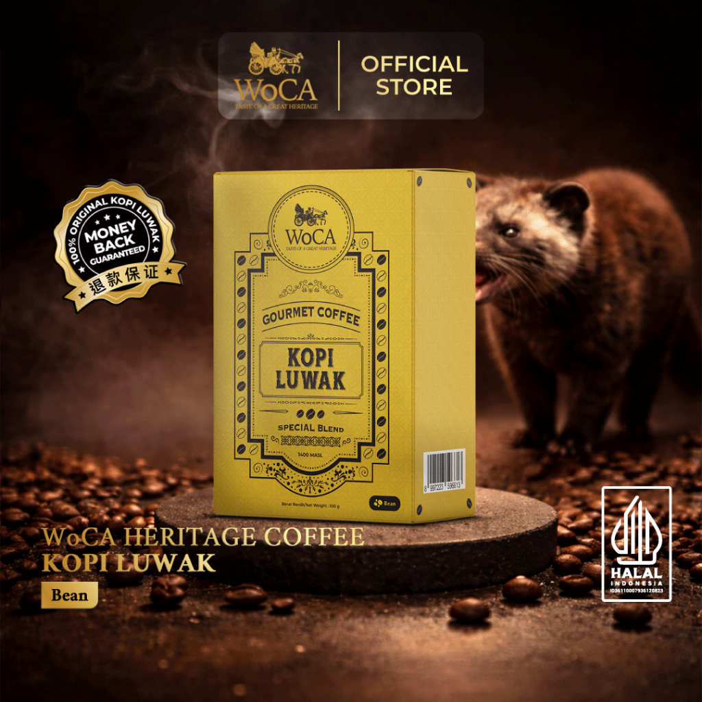 WoCA Heritage Coffee Luwak Special Blend 100g