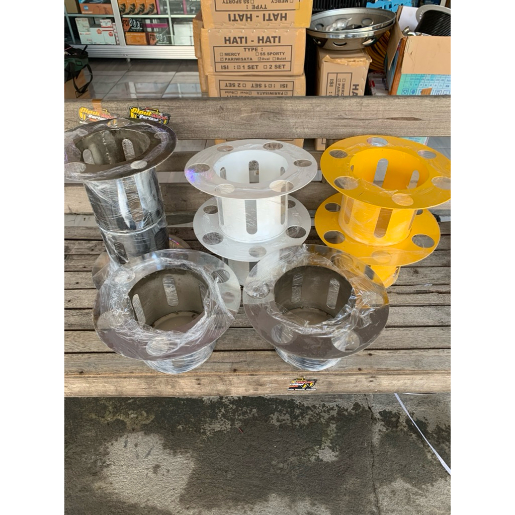 Wildop Truk Belakang Ring 16 dan Ring 20, Tutup AS Baut 6, 8 dan 10 Model Alcoa