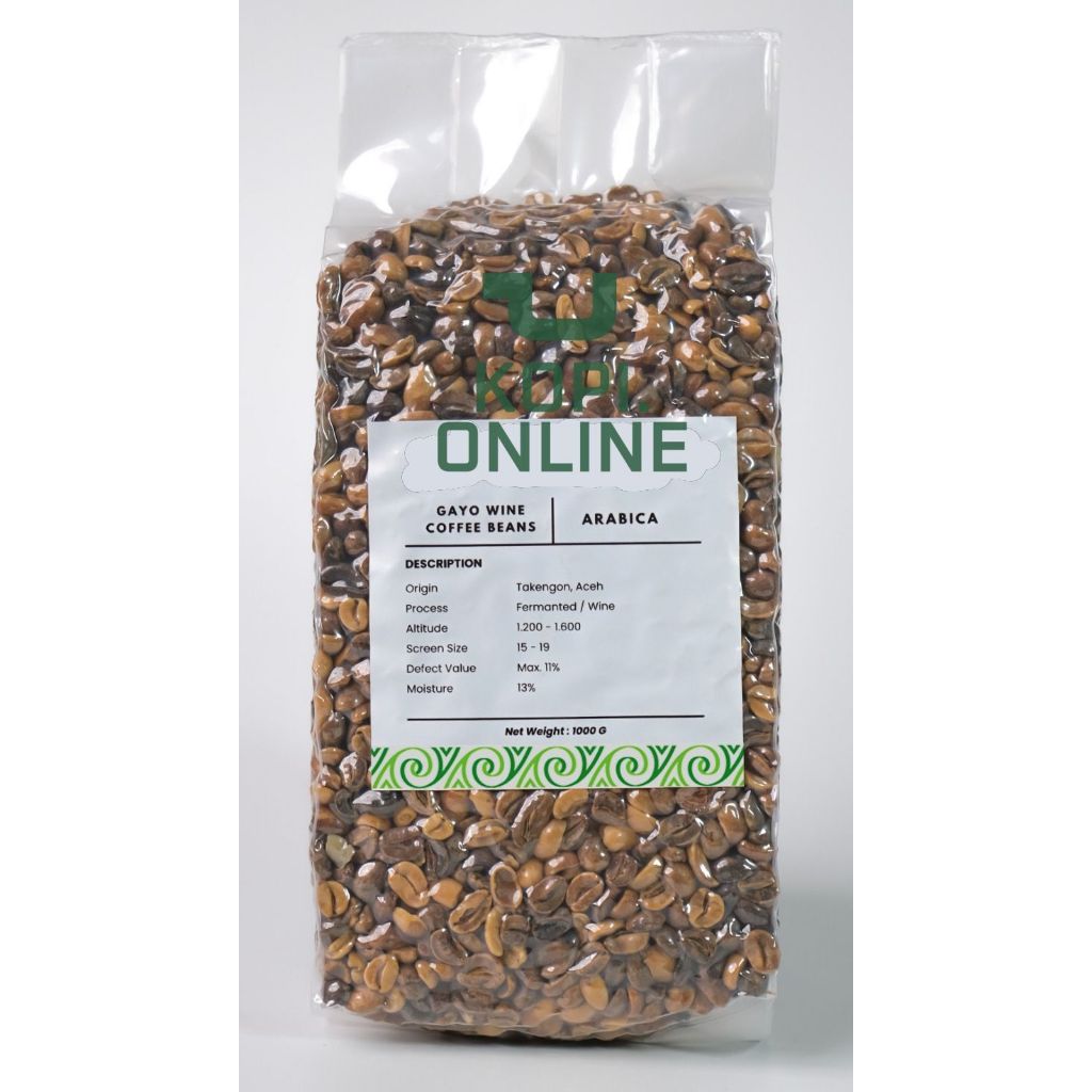 Kopi Arabika Gayo Wine Green Bean