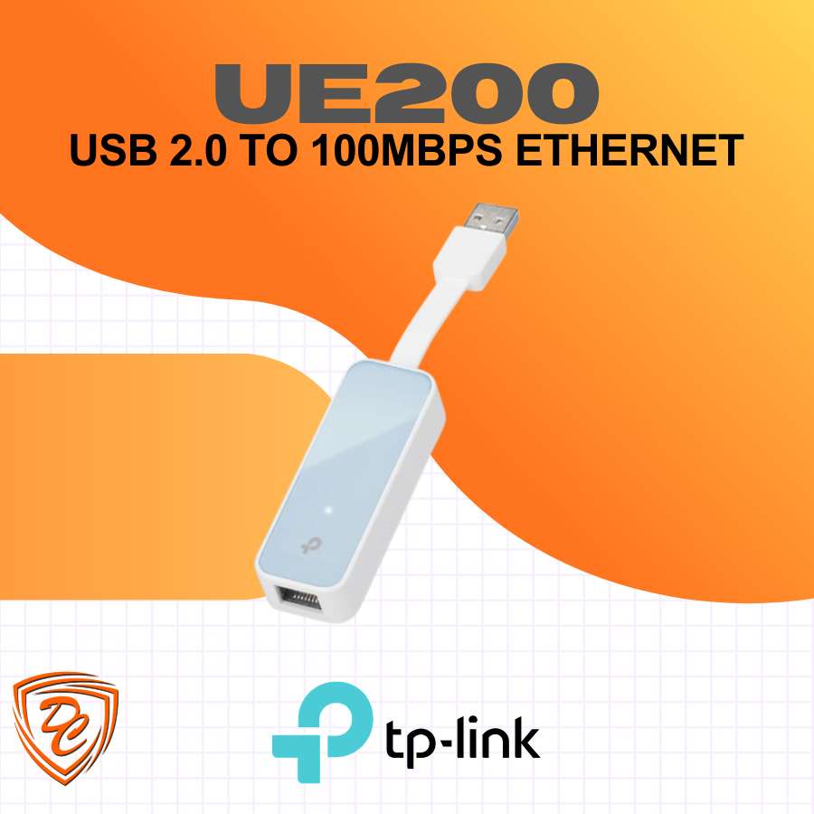 Adapter TP-Link UE200 USB 2.0 to 100Mbps Ethernet Network Adapter Plug & Play
