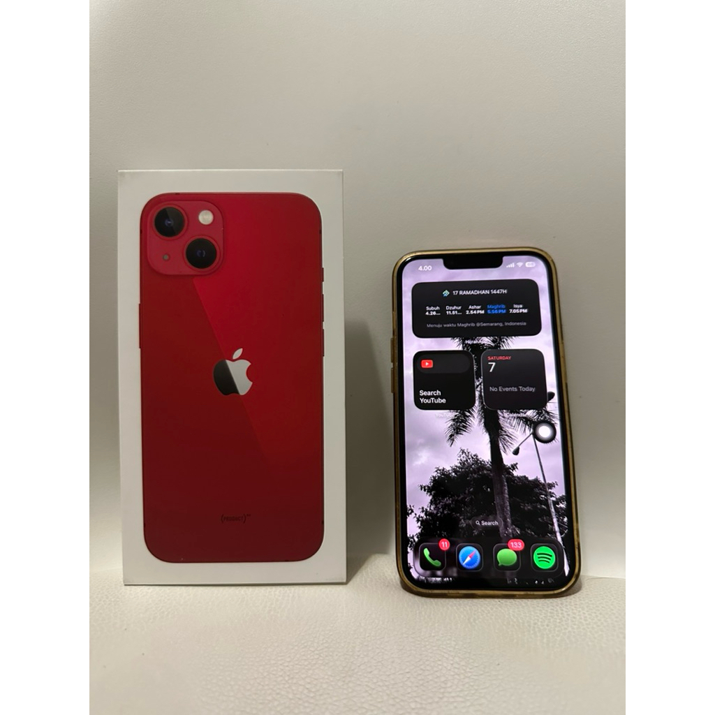 Iphone 13 512gb Ibox Second mint condition