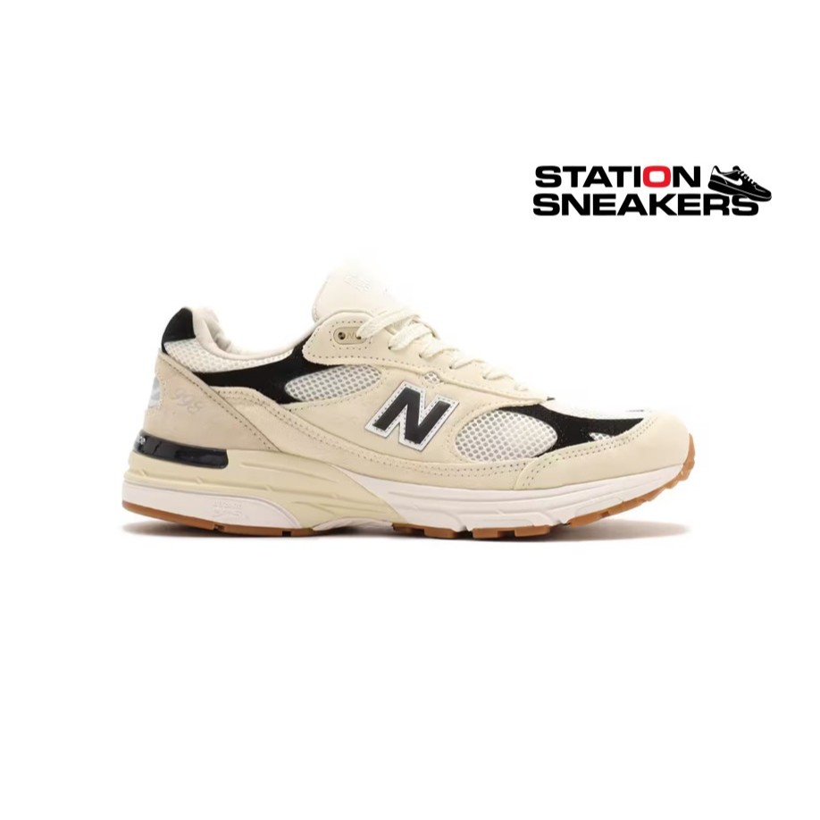 Sepatu New Balance 993 MiUSA Teddy Santis Sea Salt Black