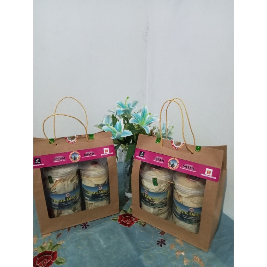 Hampers Lebaran Opak Pedas Manis+rasa Balado