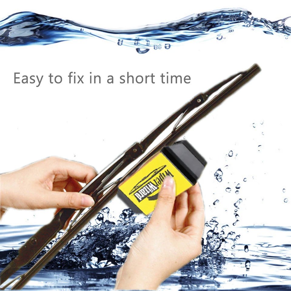 Pembersih kaca wiper mobil, mecegah kaca mobil baret