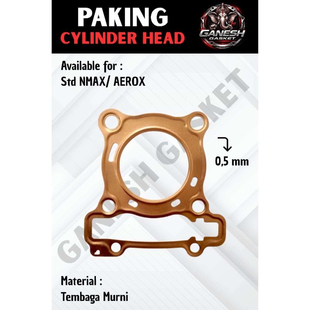 Paking Cylinder Head Tembaga NMAX/ AEROX
