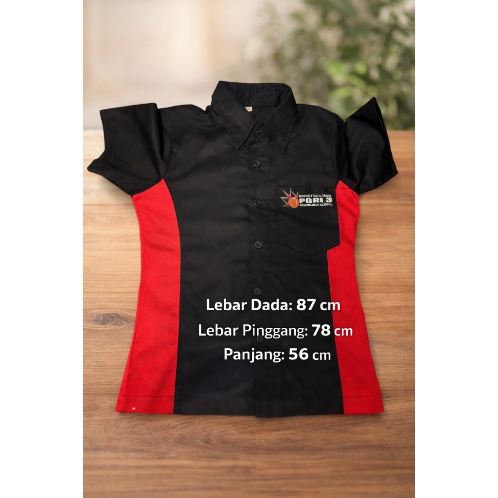 Preloved Seragam Cewek / Wanita Tim Basketball SMA 3 PGRI Bandung Fitbody