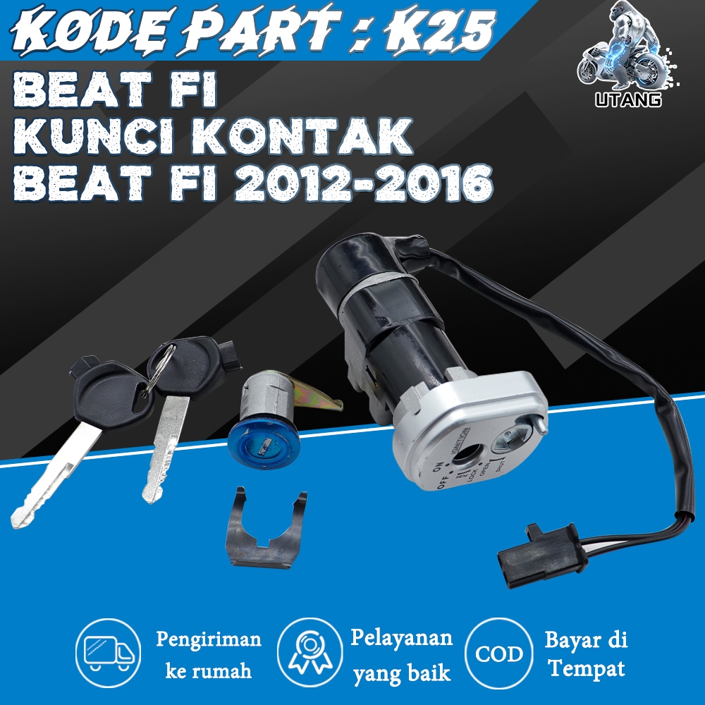 KUNCI KONTAK KEY SET BEAT Fi K25 KUNCI KONTAK BEAT FI 2013-2016