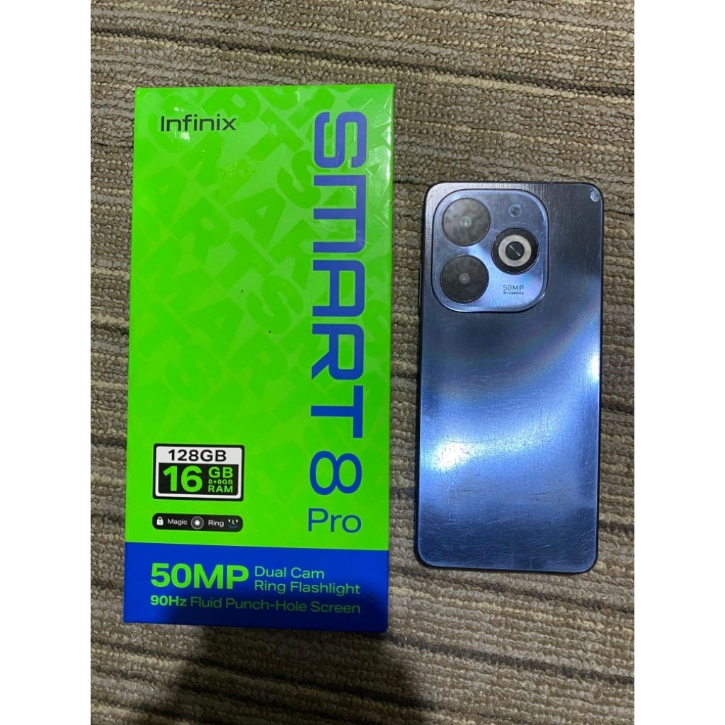Infinix Smart 8 Pro 8/128Gb Second Fullset