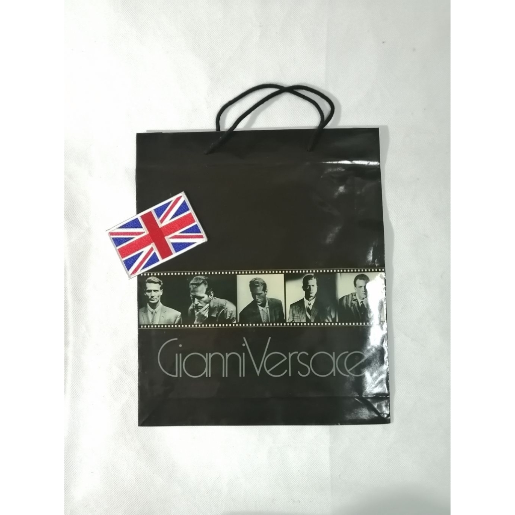 Gianni Versace Istante Vintage Paper Shopping Bag