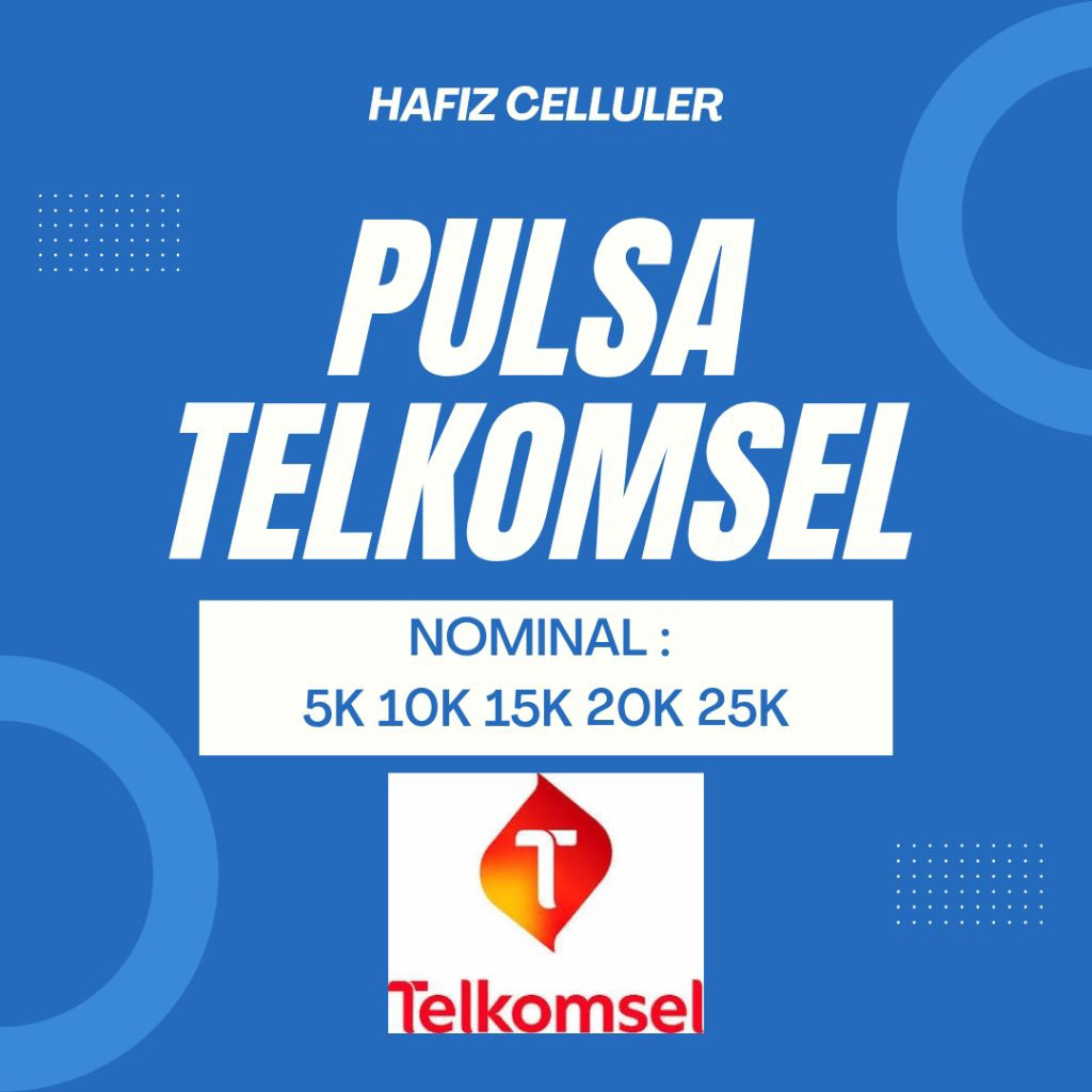 PULSA TELKOMSEL PROMO- ISI ULANG PULSA TELKOMSEL 5K 10K 15K 20K 25K