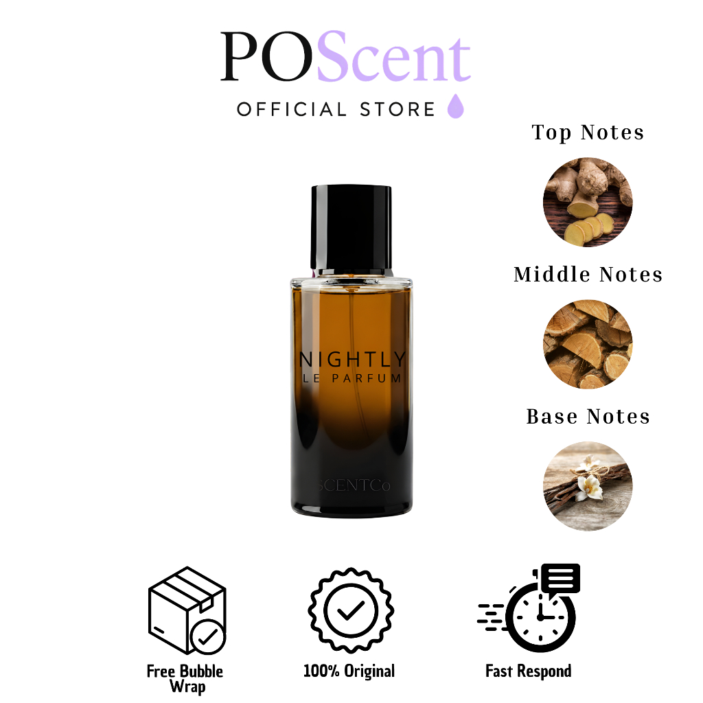Parfum Unisex | SCENTCo NIGHTLY [BNIB]