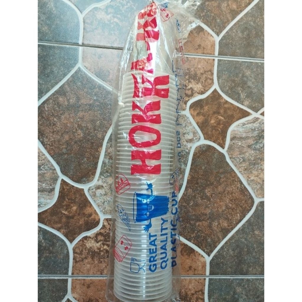 Cup gelas hokkaku 14oz /16oz oval/cup gelas oval murah