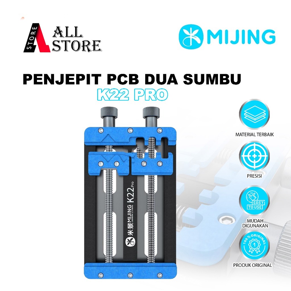 PCB HOLDER MIJING K22 PRO DUAL AXIS ORIGINAL - PENJEPIT PCB SERVIS MIJING K22 PRO - MIJING K22 PRO P