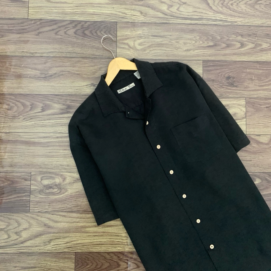 Kemeja BATIK BAY Branded Denim Short Sleeve