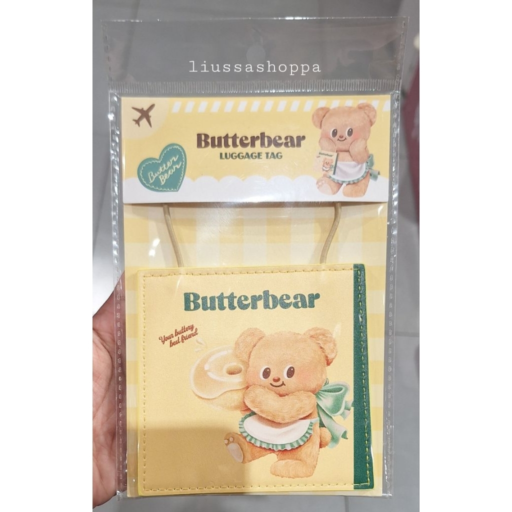 Luggage Tag OHSOME - Butter Bear Luggage Tag