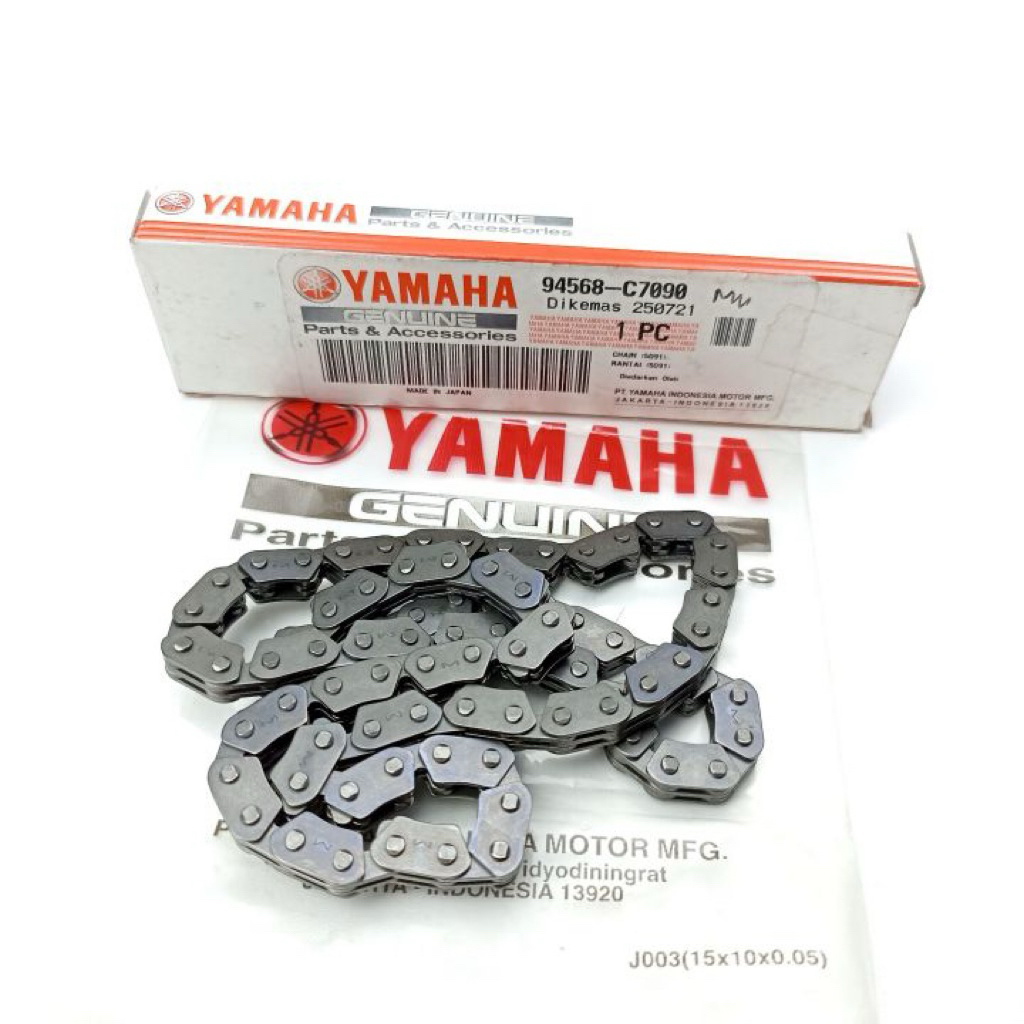 Rantai keteng/klep motor YAMAHA MIO, VEGA ZR ASLI YAMAHA (YGP)