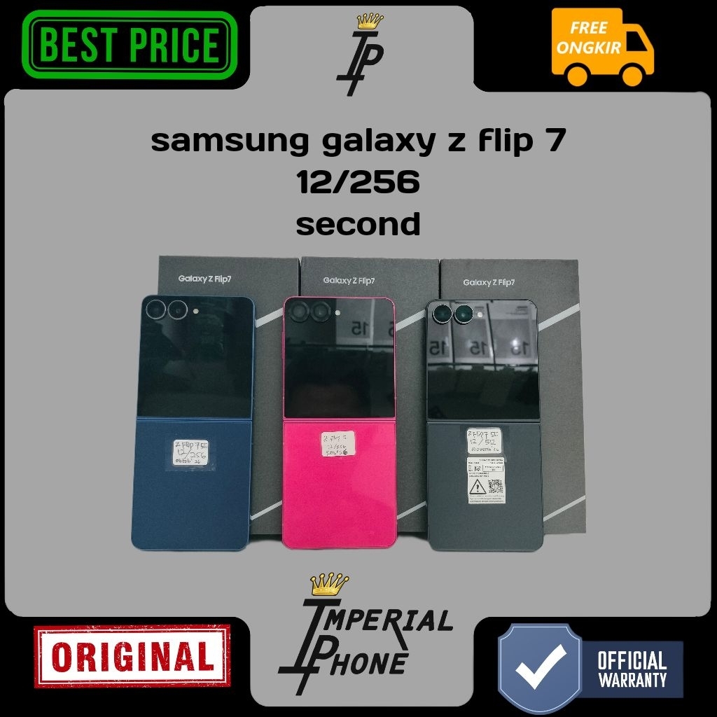 samsung galaxy z flip 7 5g 12/256 second