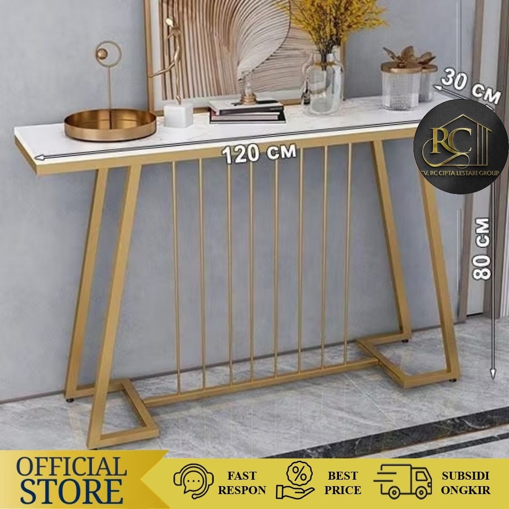 Meja Panjang Oval|Meja Nail Art|Meja Oval|Meja Nail