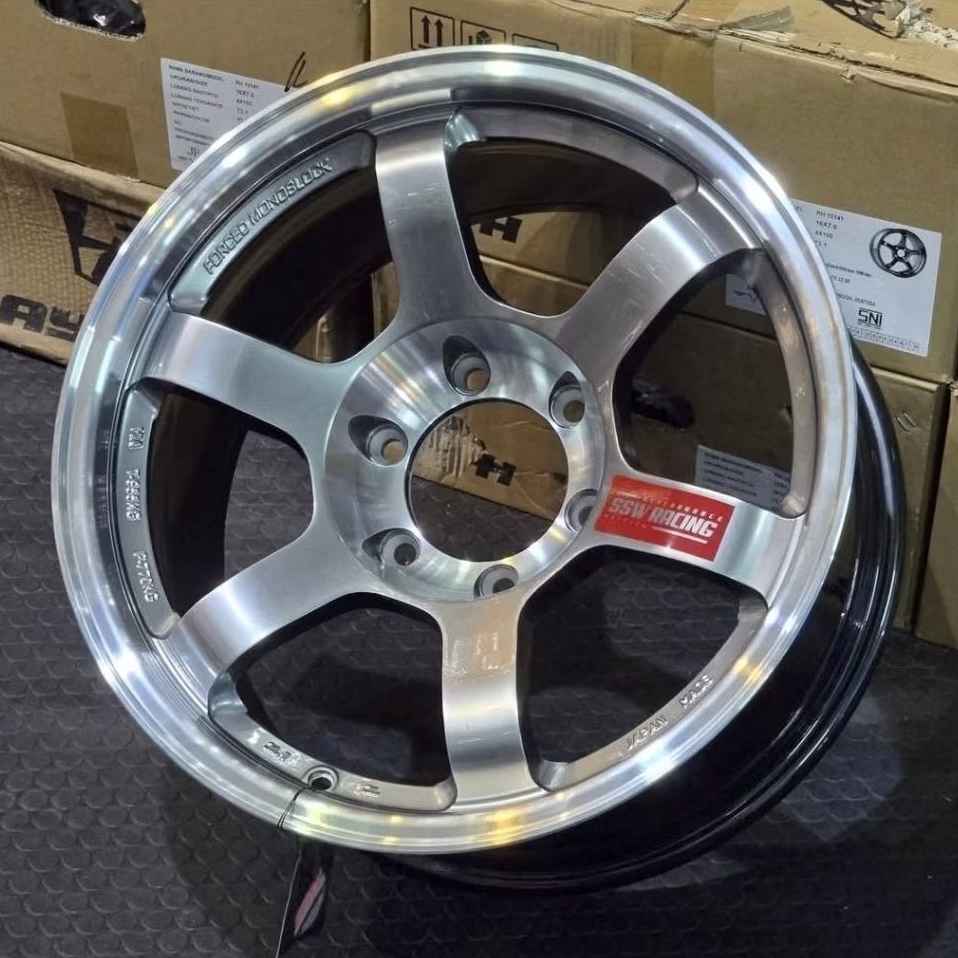 velg mobil ring 18 SSW S202 TE37 ORIGINAL THAILAND velg racing r18 Fortuner Hilux Ford everest trito
