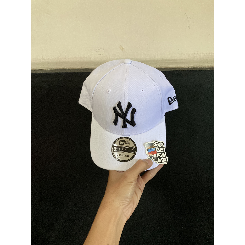 TOPI NEW ERA 940 VELCROBACK X MLB NY YANKEES WHITE ORIGINAL NO BOX