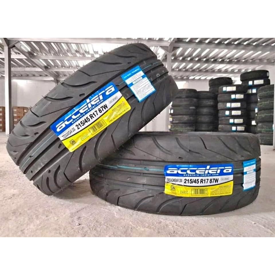 Ban Mobil Semislick 215/45 R17 Accelera 651 Sport Ban Swift, Avanza, Xenia, Jazz DLL
