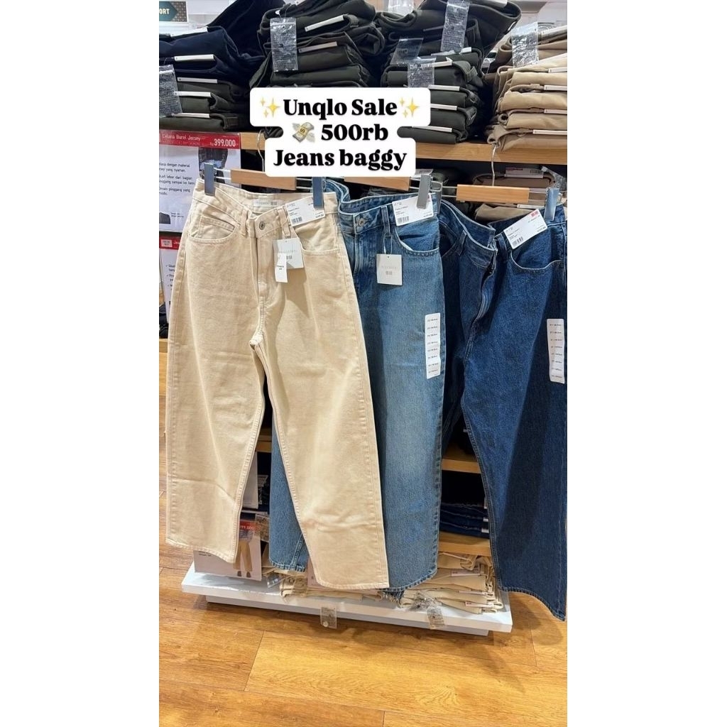 UNIQLO JEANS BAGGY