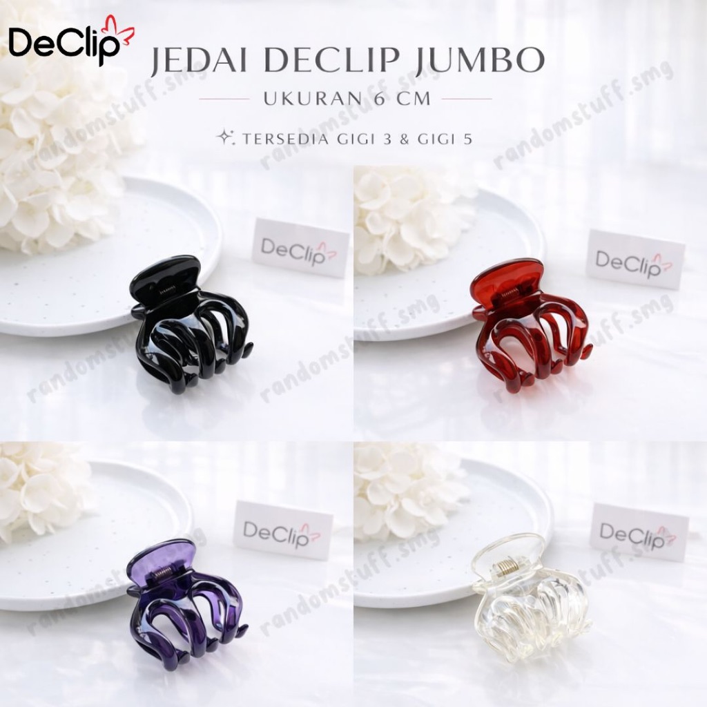 JEDAI DECLIP 6 CM JEDAI JUMBO 6 CM JEDAI DECLIP ORI JEDAI GIGI 5 JEDAI DECLIP MURAH