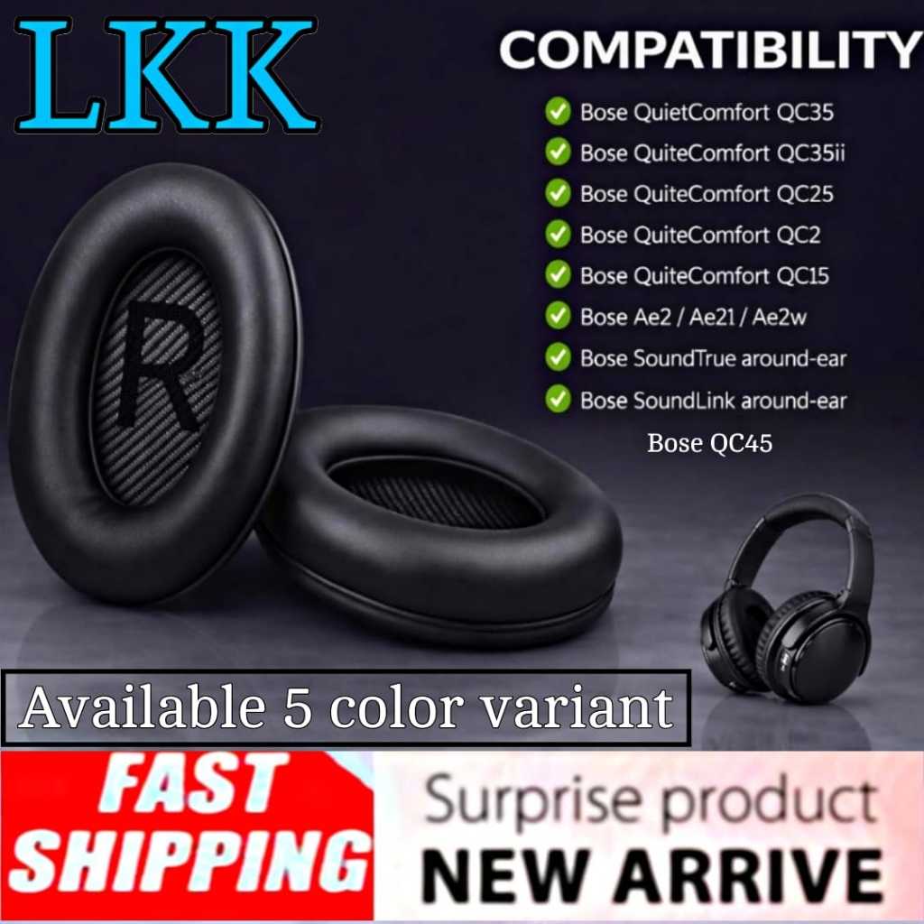 Bantalan Earcup Earpad Busa Headphone Bose QC35 ii - Bose QuietComfort 35 ii