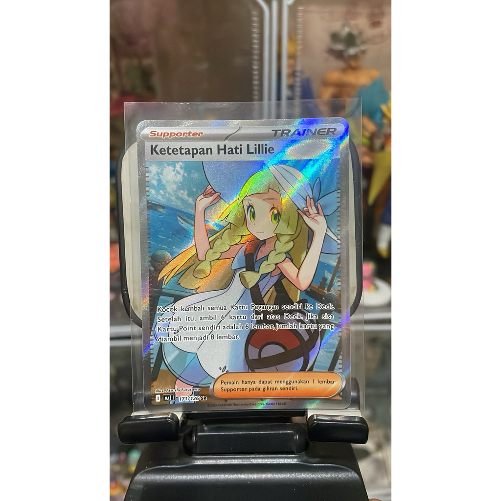 Pokemon TCG Ketetapan Hati Lilie SR 171/126 Original New Rare Kartu