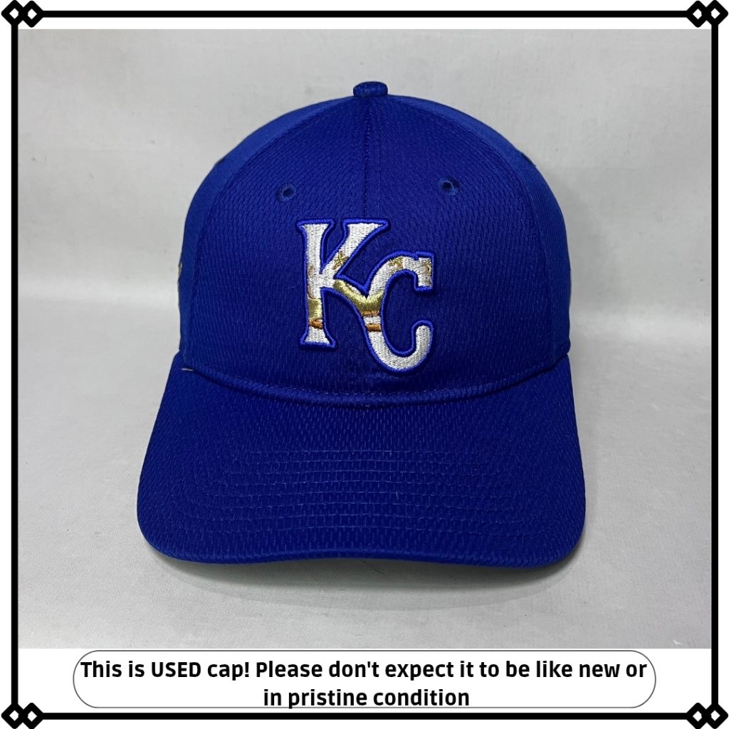 topi mlb newera kansas city unisex second original