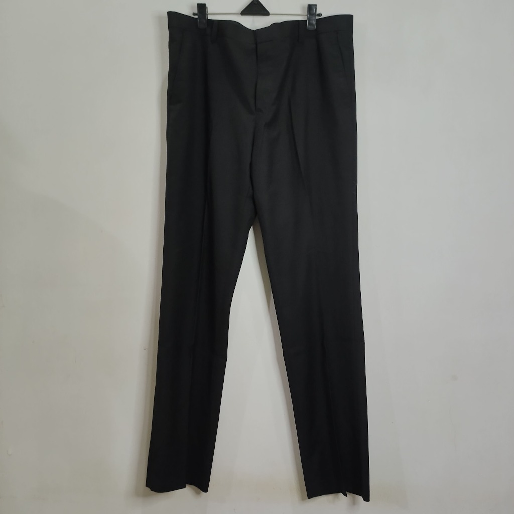 Celana Bahan Pria Schoeller Formal Hitam Size 36 - Koleksi Pribadi (AVPCL011)
