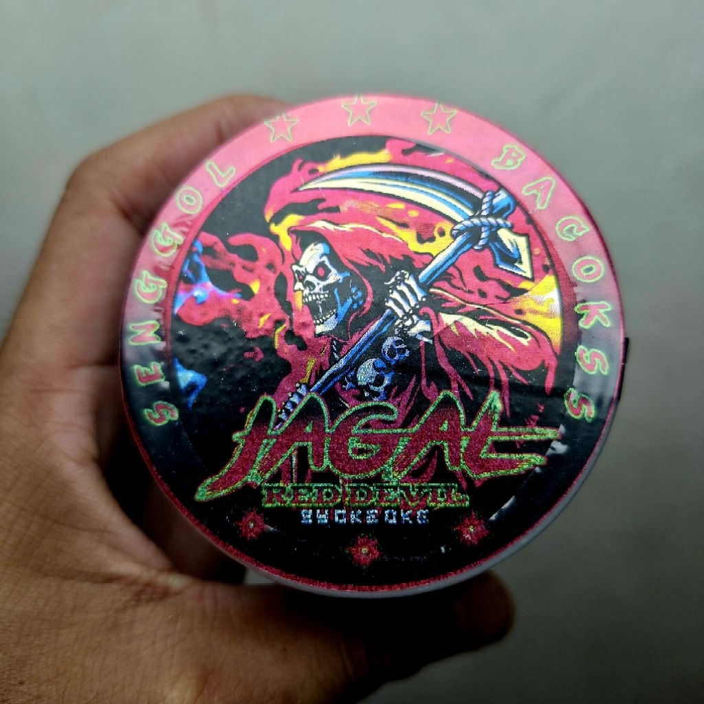 Gelasan Matot  JAGAL RED DEVIL Original Bahan Abu 3000yard gelasan layangan untuk kualitas terbaik