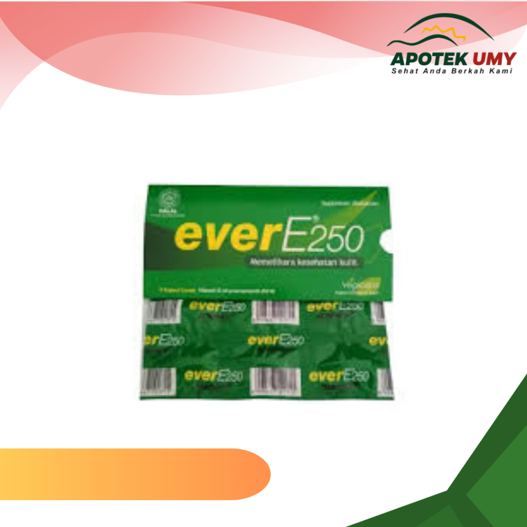 EVER E 250IU STRIP ISI 6