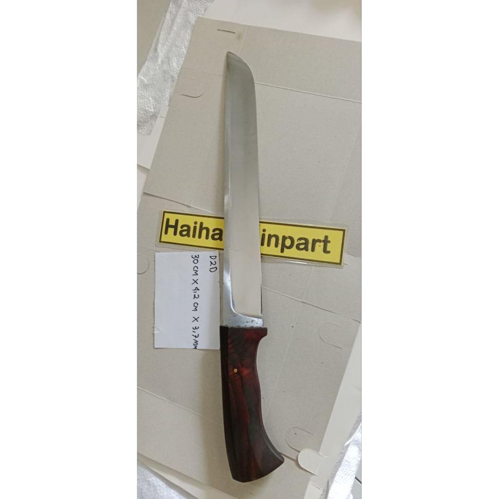 pisau sembelih baja D2D  pb30cm