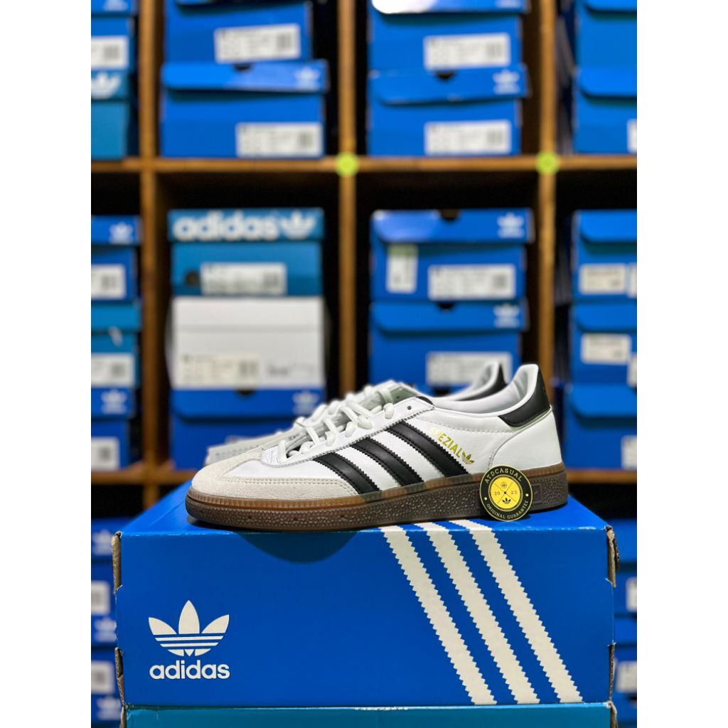 Adidas Spezial White Black Leather