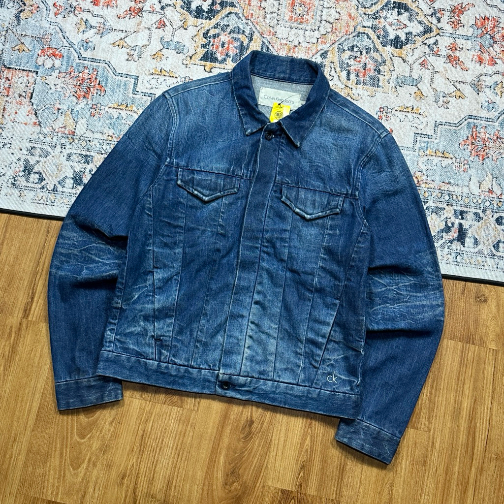 CALVIN KLEIN TRUCKER JEANS SECOND