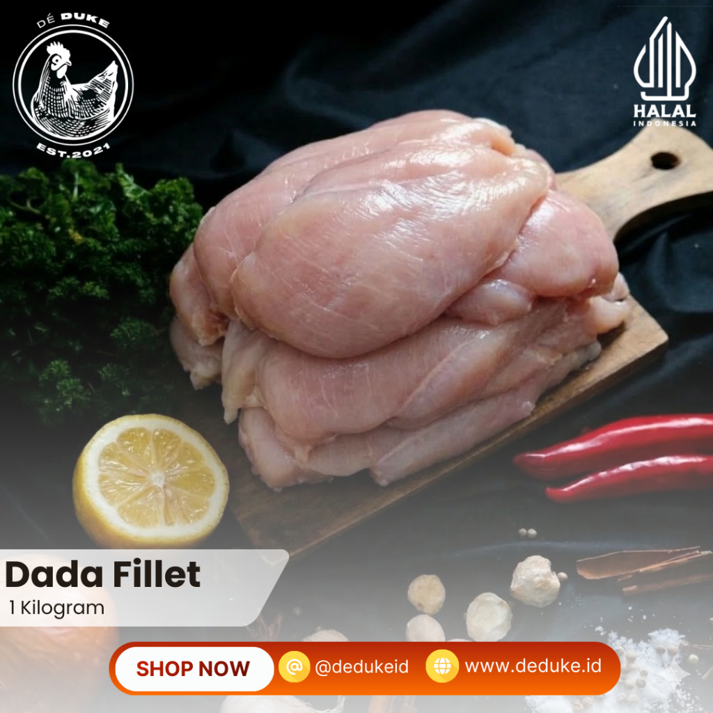 Boneless Dada Ayam / Fillet Dada Ayam 2,5 - 3kg