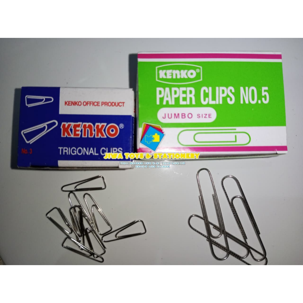PACK BESAR TRIGONAL CLIP Kenko No. 1 3 & 5