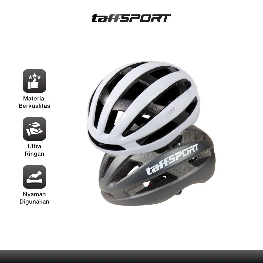 TaffSPORT Helm Sepeda Ultralight Cycling Bike Helmet - Z10