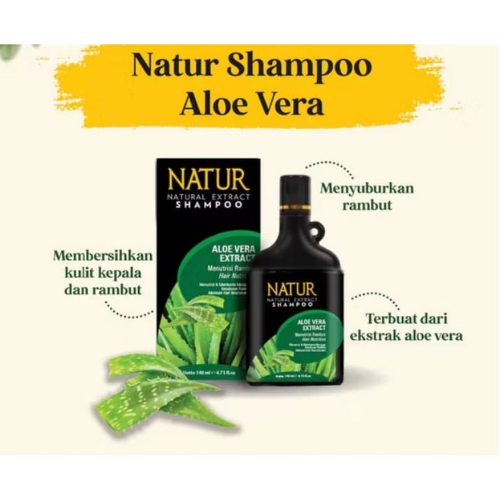 sampo natur rambut lidah buaya
