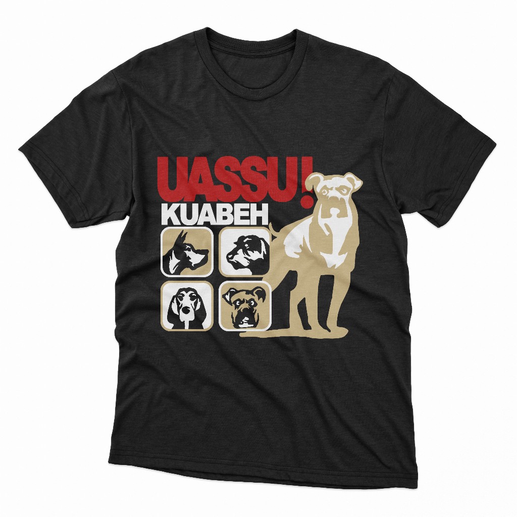 KAOS PRIA UASU ASU KABEH KATA KATA JAWA RELUGAR SIZE LENGAN PENDEK