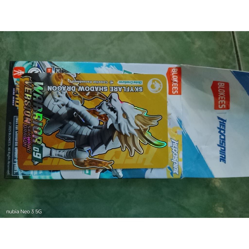 blokees warrior 09 skyflare shadow dragon