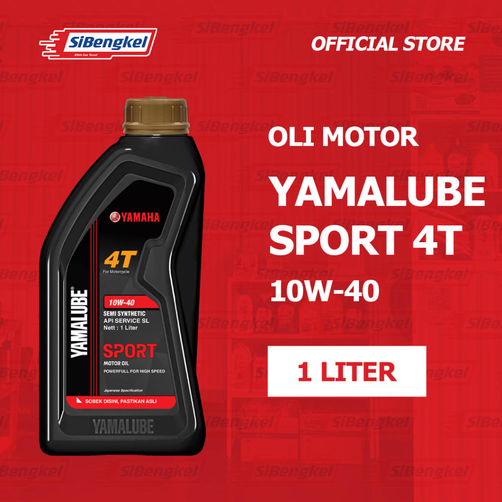Yamalube Sport 4T 10W-40 – Oli Mesin Motor 1 Liter Original