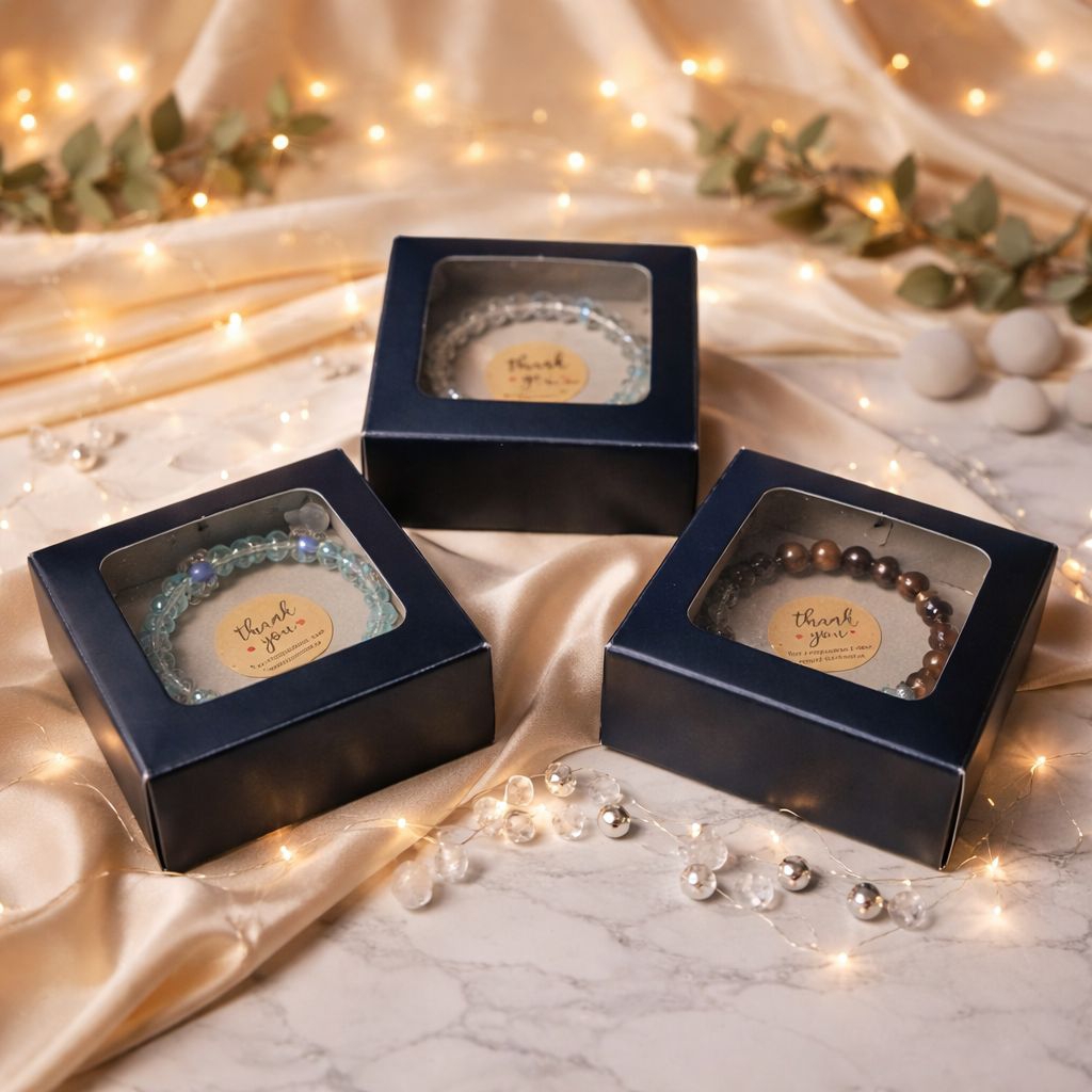 Tambahan Kotak Packing Gelang Premium Box Hardcase Elegan  Jendela Mika | Gift Box Eksklusif Dvbeads