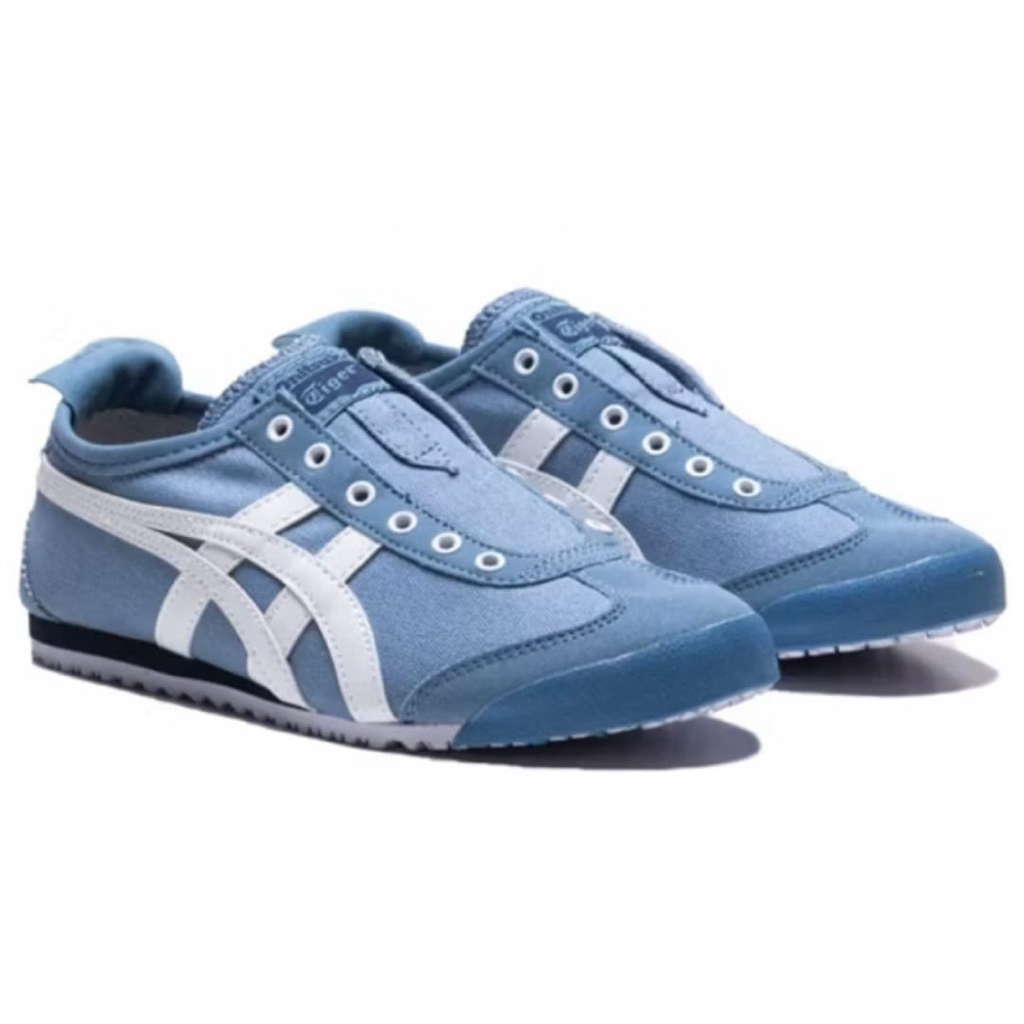 Sepatu Slip-On Onitsuka Tiger Blue Heaven / Blue White Unisex Shoes