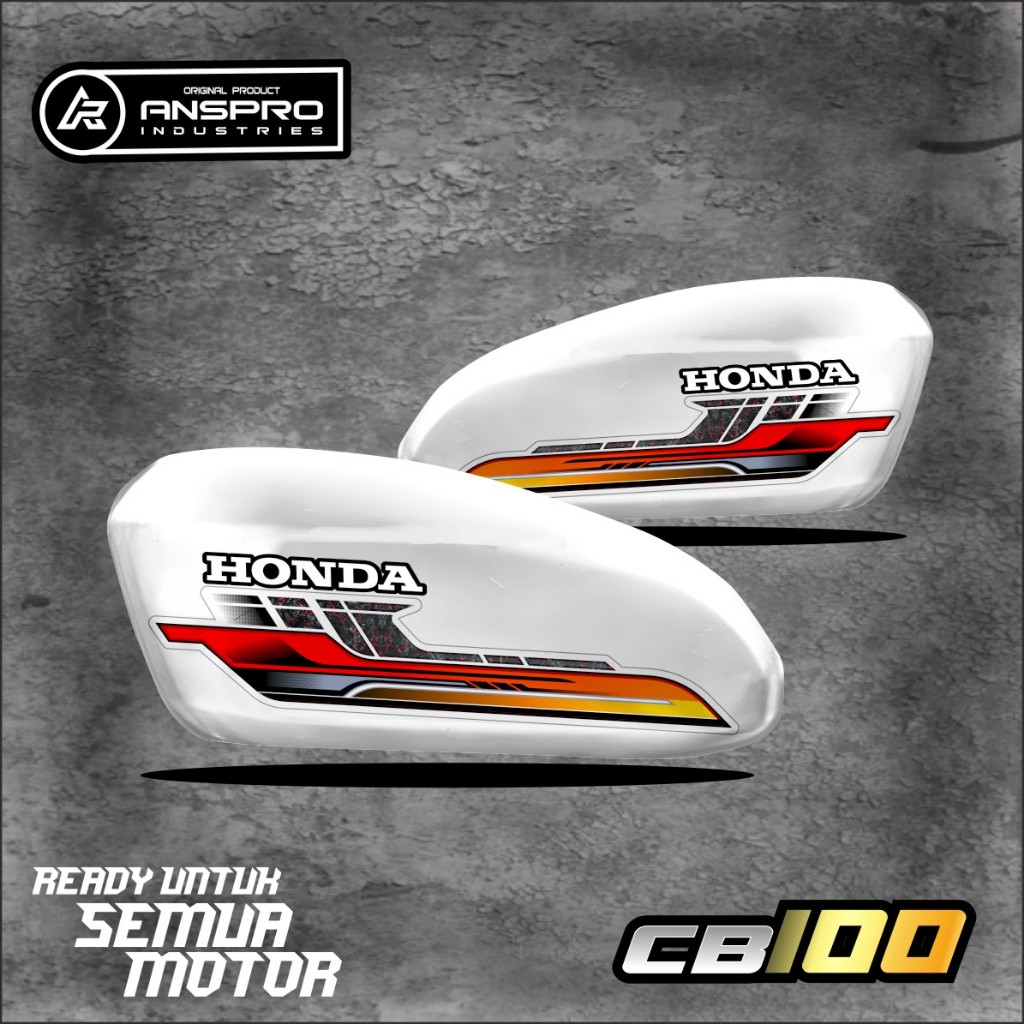 STRIPING CB 100 STIKER MOTOR STRIPING CB 100 VINYL TRANSPARAN HOLOGRAM