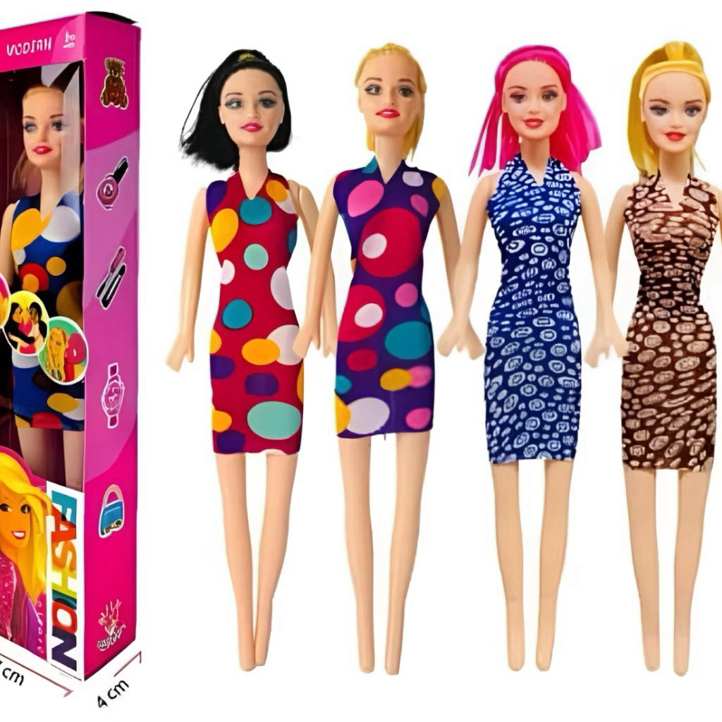 1806B Mainan Boneka Perempuan Princes Baju Cantik Mainan Boneka Patung Cewek Karakter Fashion
